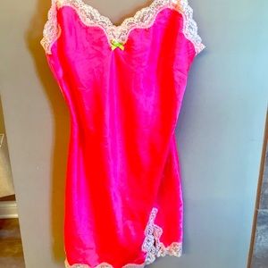 Victoria’s Secret neon pink nightie